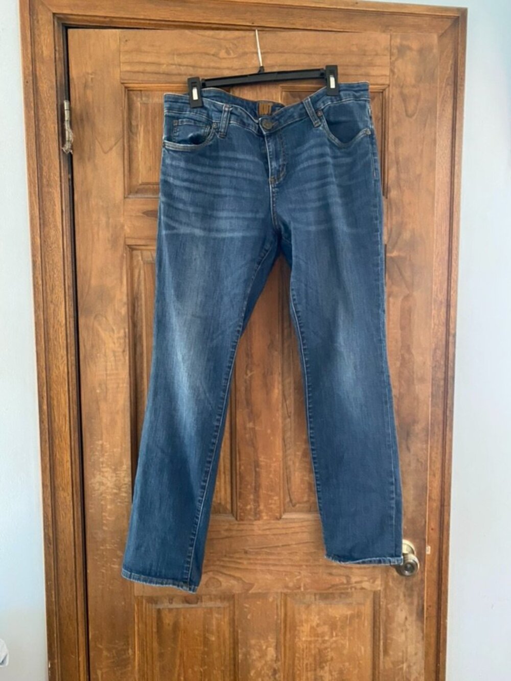 Kut from the Kloth straight leg jeans, size 12